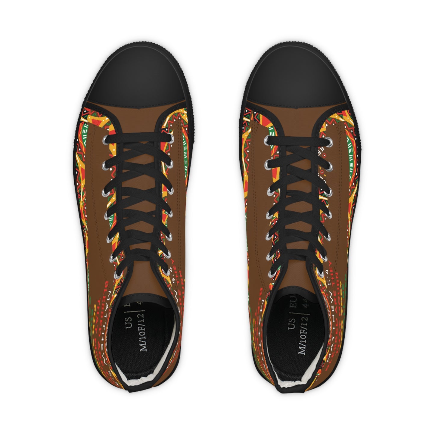 Blessed Are They That Mourn Men's High Top Sneakers