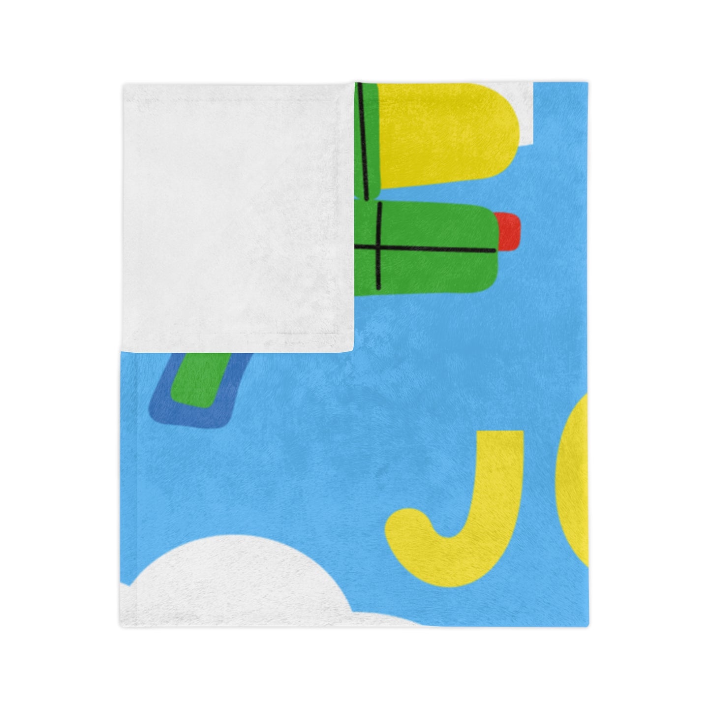 Joy Story Velveteen Minky Blanket