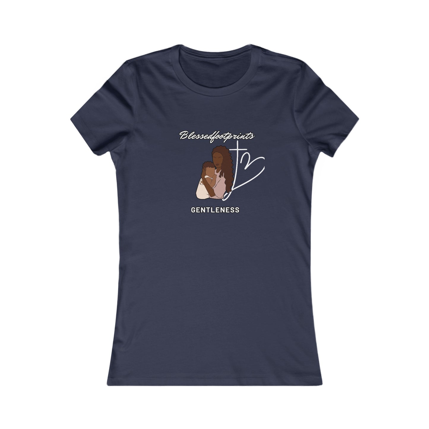 Blessedfootprints Gentleness Womens Tee Mom Daughter