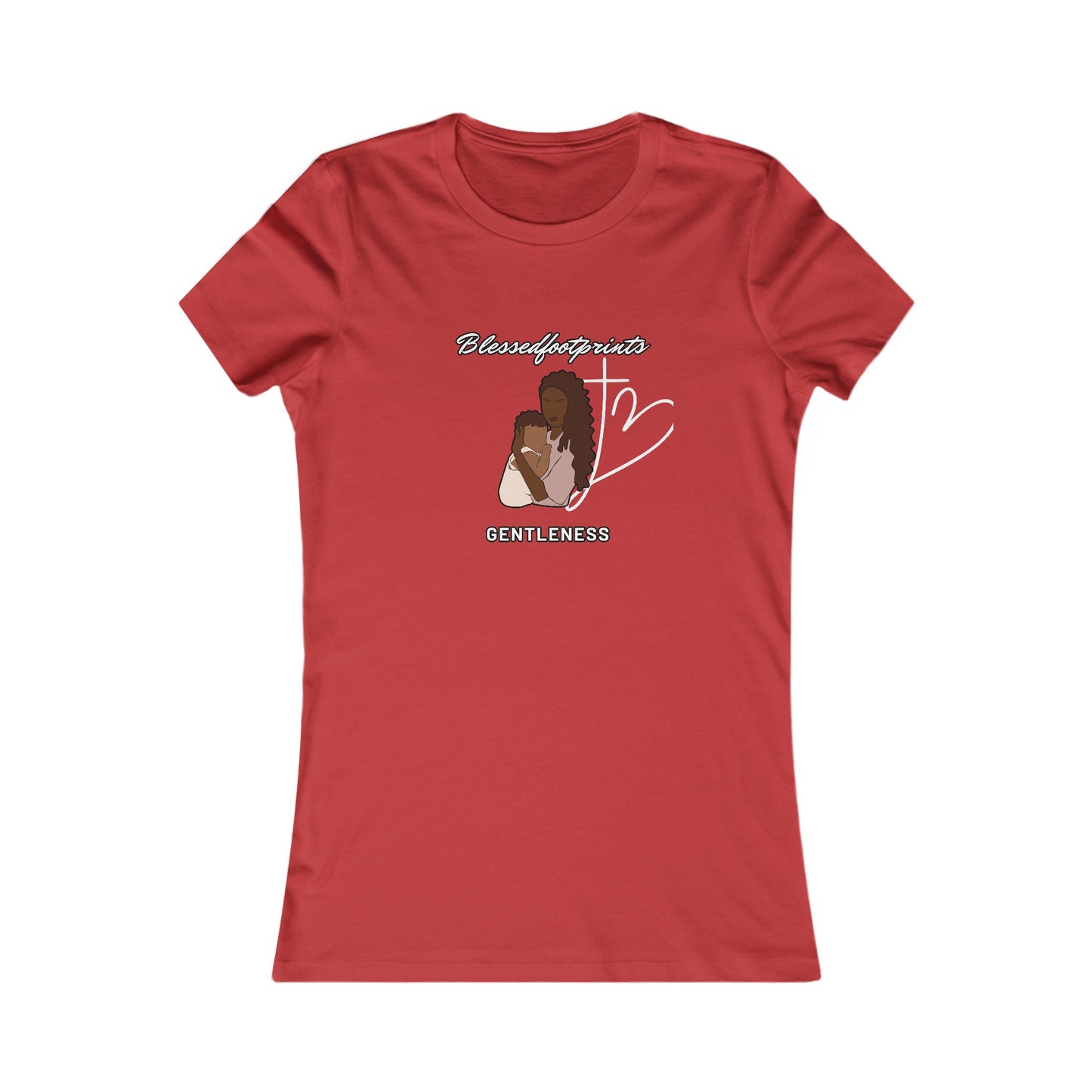 Blessedfootprints Gentleness Womens Tee Mom Daughter
