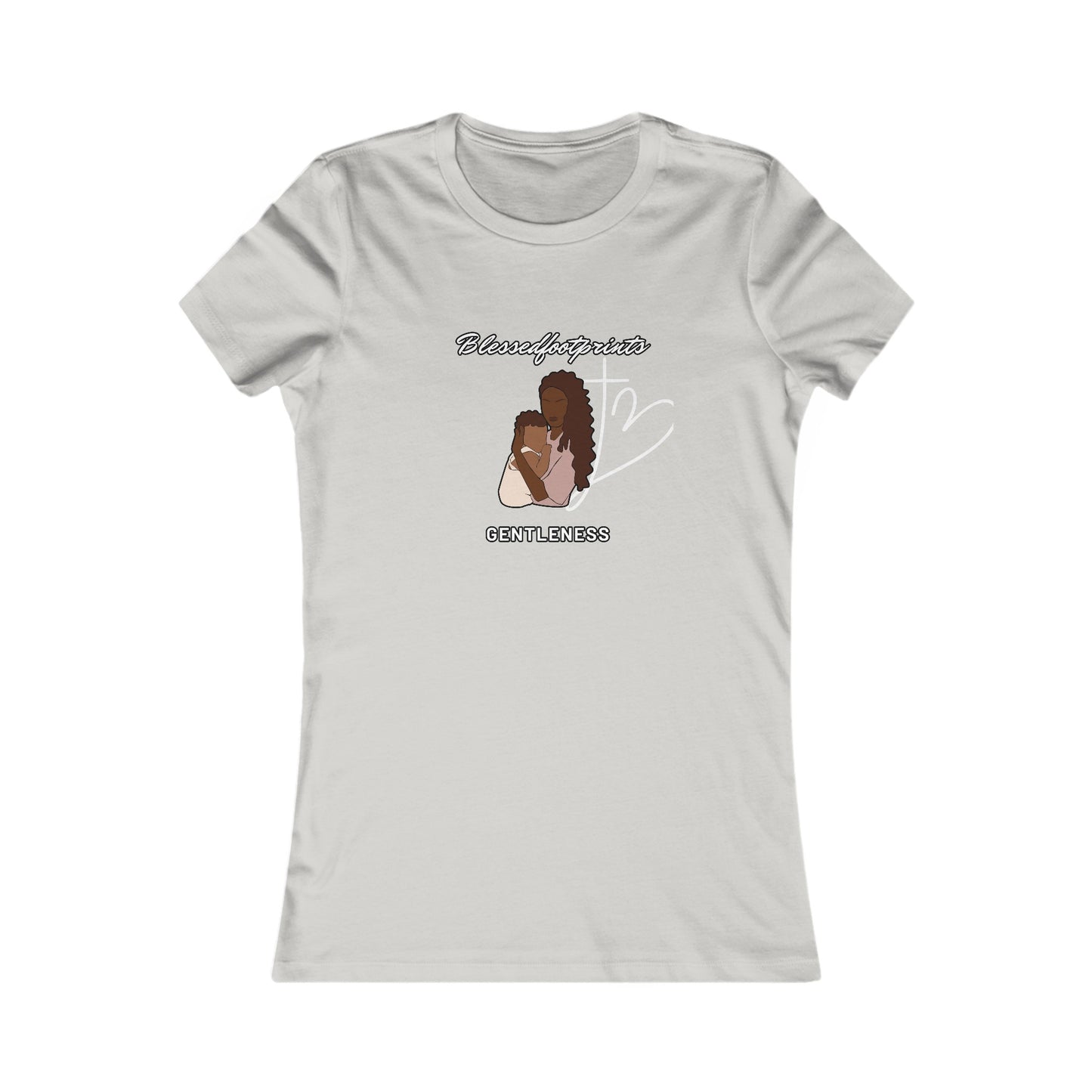 Blessedfootprints Gentleness Womens Tee Mom Daughter