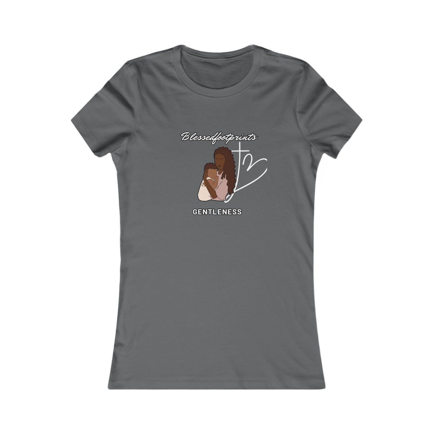 Blessedfootprints Gentleness Womens Tee Mom Daughter
