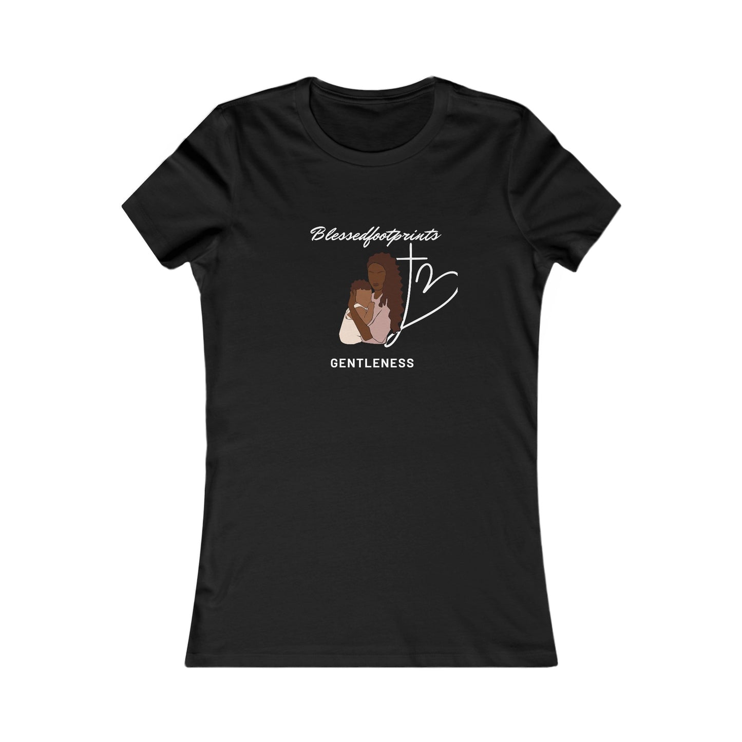 Blessedfootprints Gentleness Womens Tee Mom Daughter
