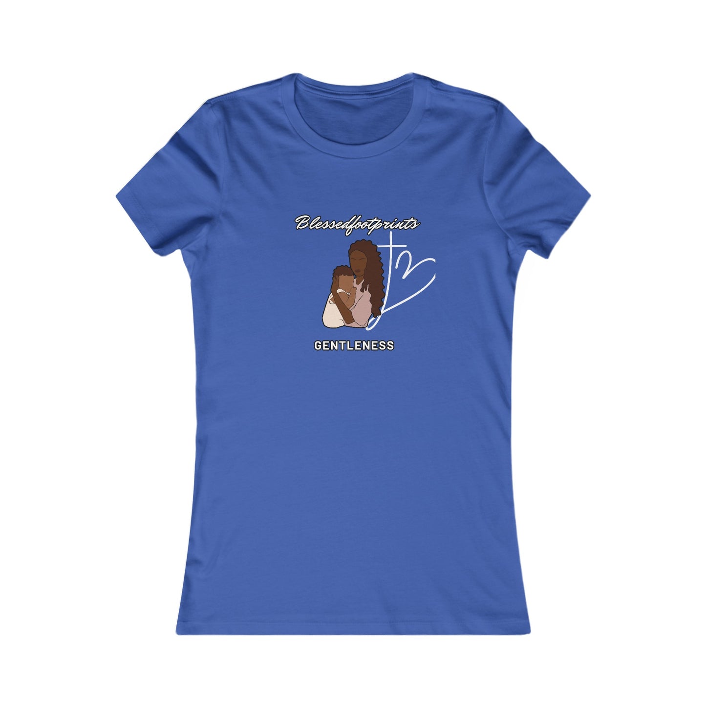Blessedfootprints Gentleness Womens Tee Mom Daughter