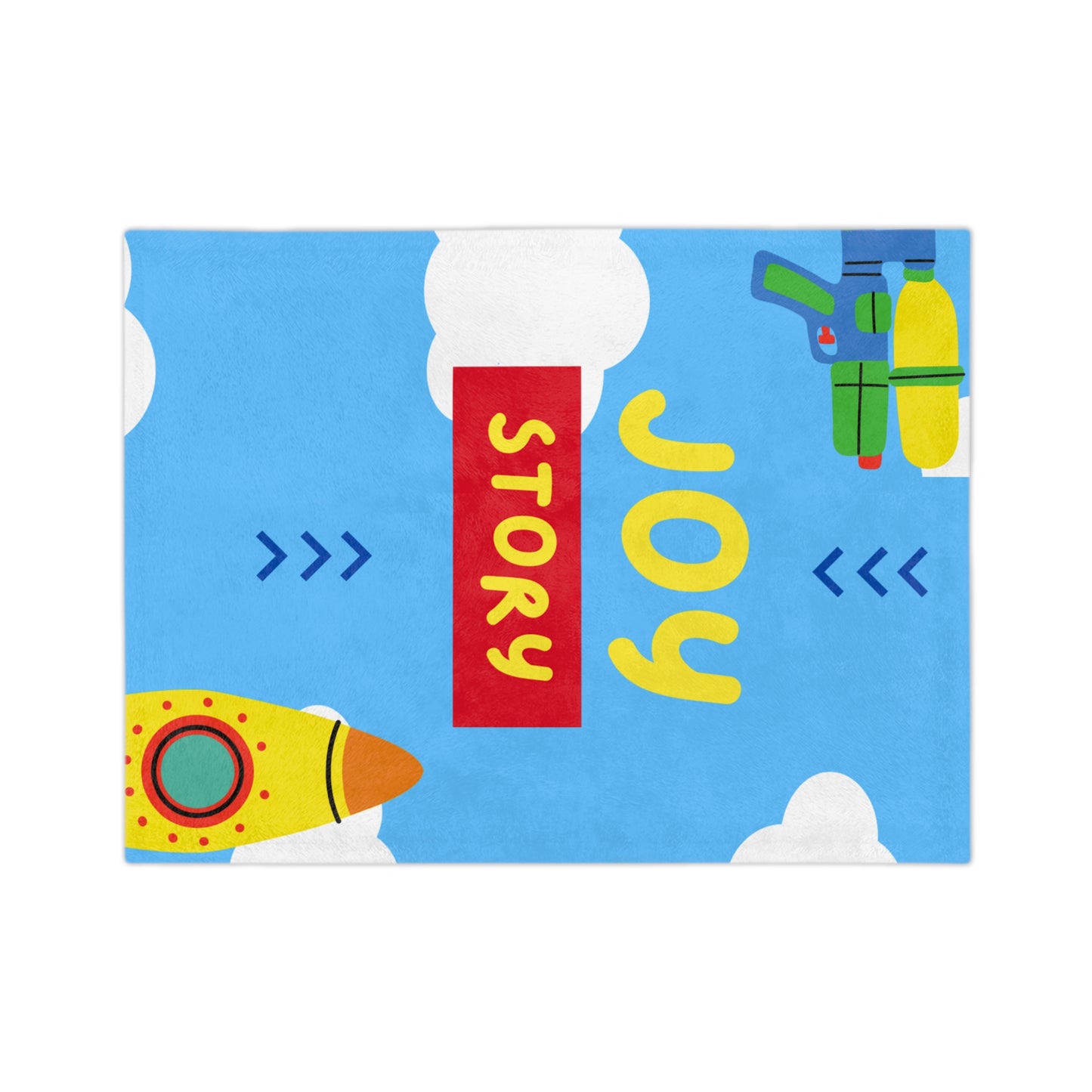 Joy Story Velveteen Minky Blanket