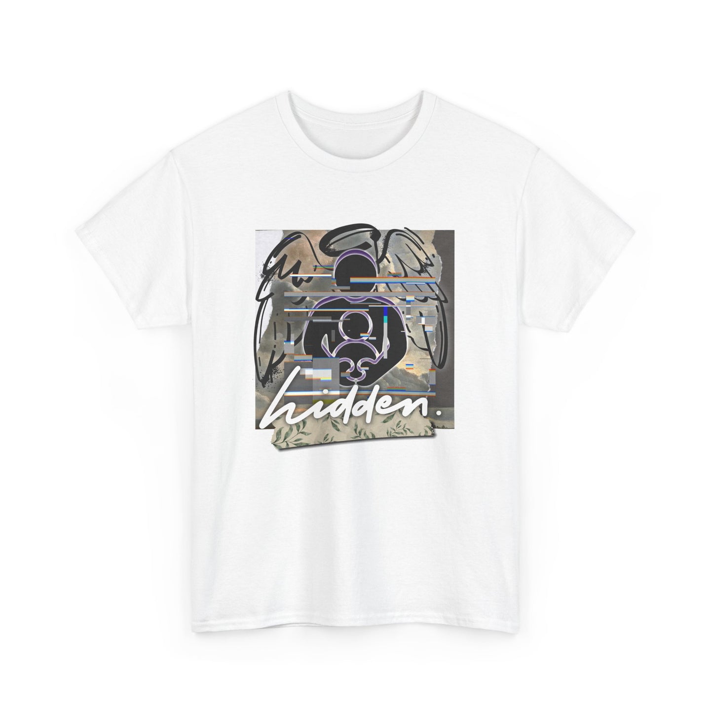 Hidden in Christ” Unisex Heavy Cotton TShirt –Faith-Based Christian Apparel with Unique Design