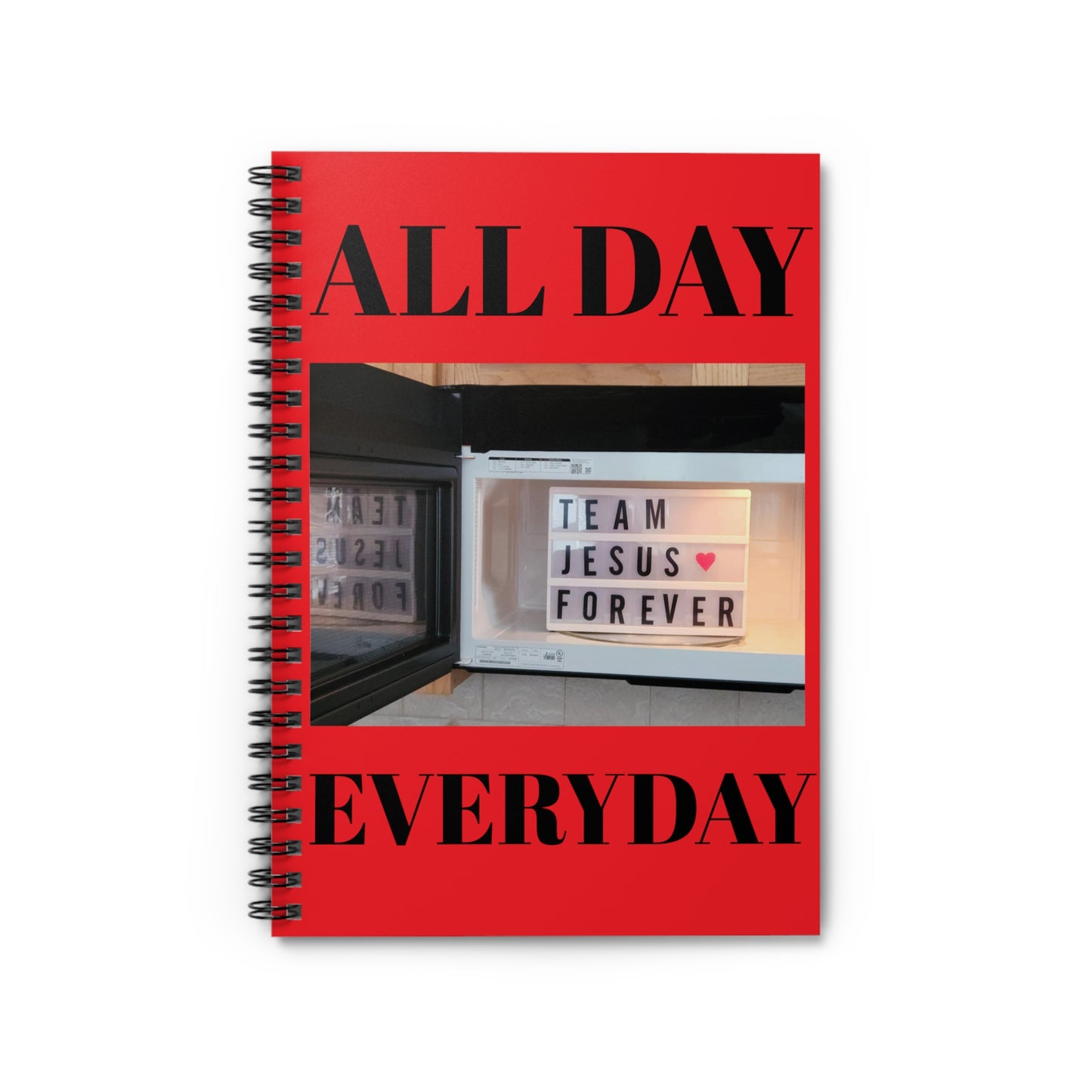 Team Jeus Spiral Notebook - Ruled Line