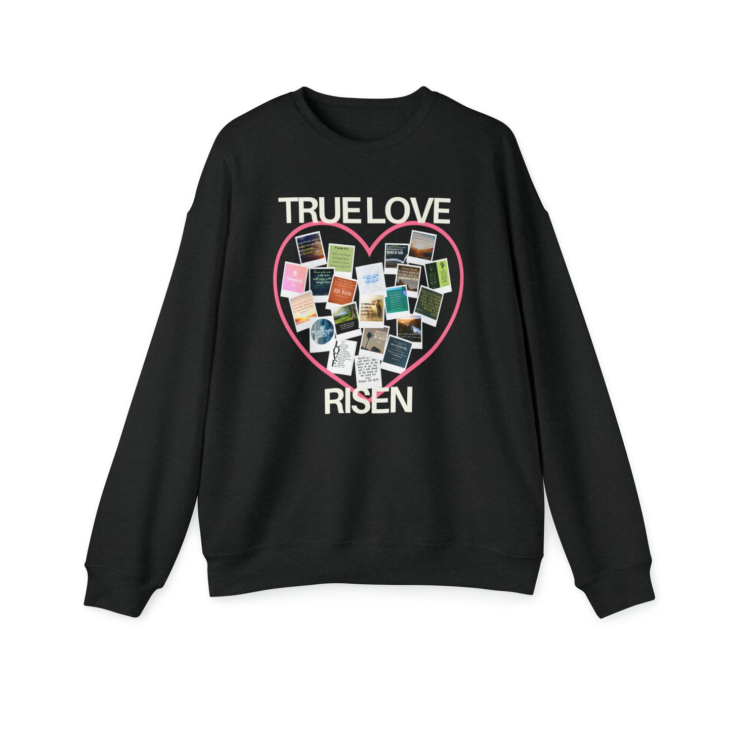 Unisex Drop Shoulder Sweatshirt - True Love Risen