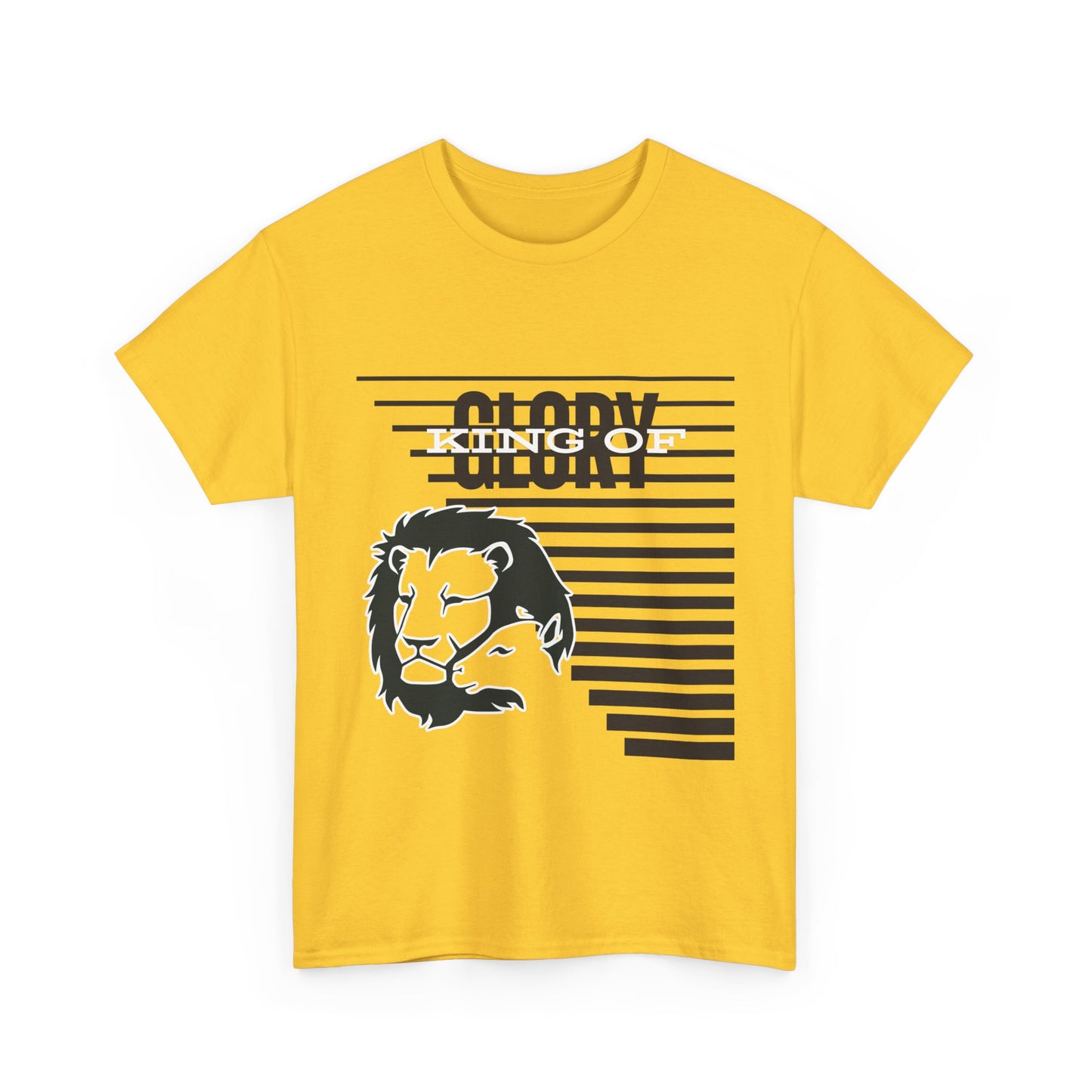 Lion & Lamb, Love & Life Unisex Heavy Cotton Tee