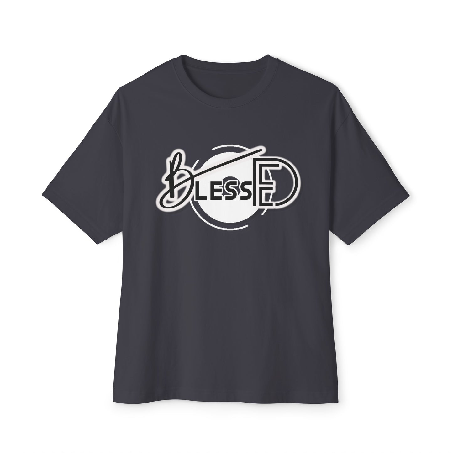 Unique Blessed Design Unisex Boxy Tee