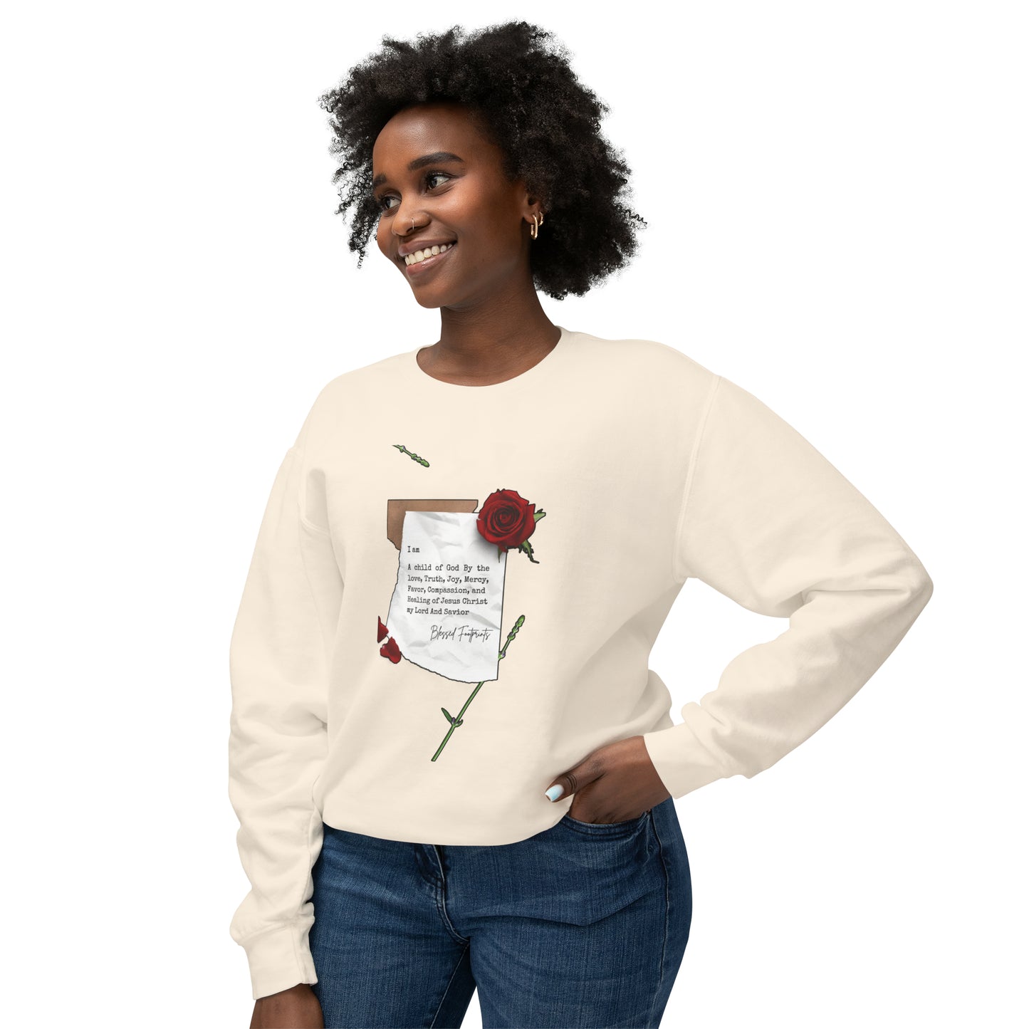 BlessedFootprints Unisex Sweater