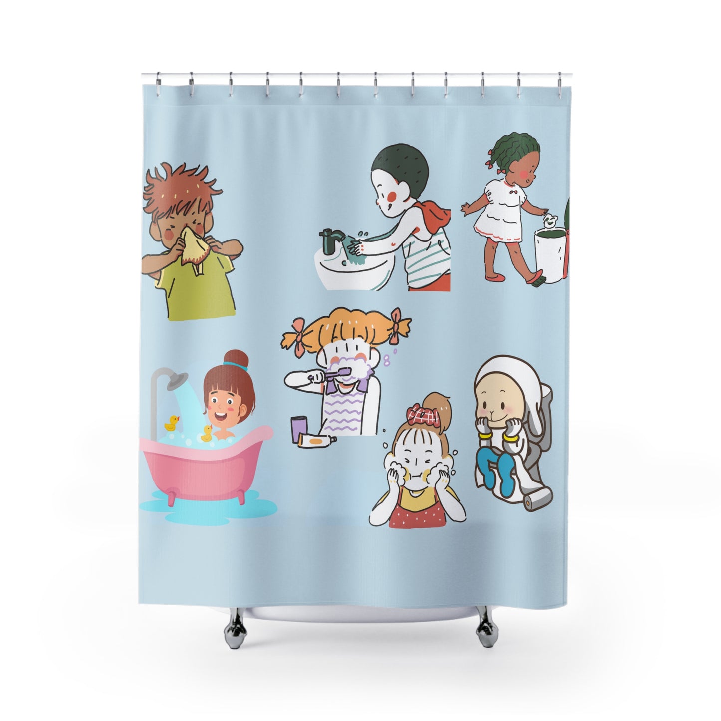 Kid Life Shower Curtains