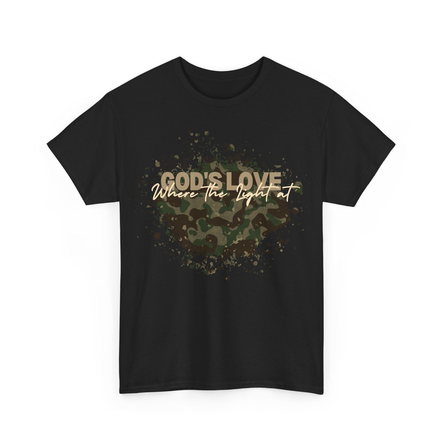 "Where the Light At" Unisex Heavy Tee