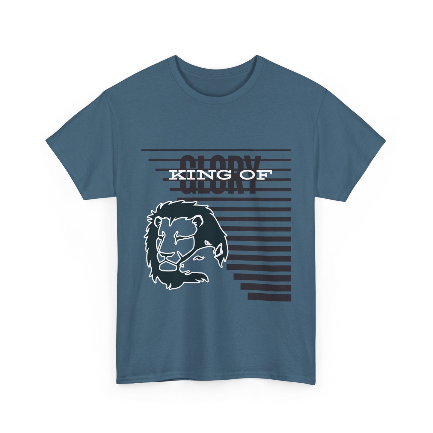Lion & Lamb, Love & Life Unisex Heavy Cotton Tee