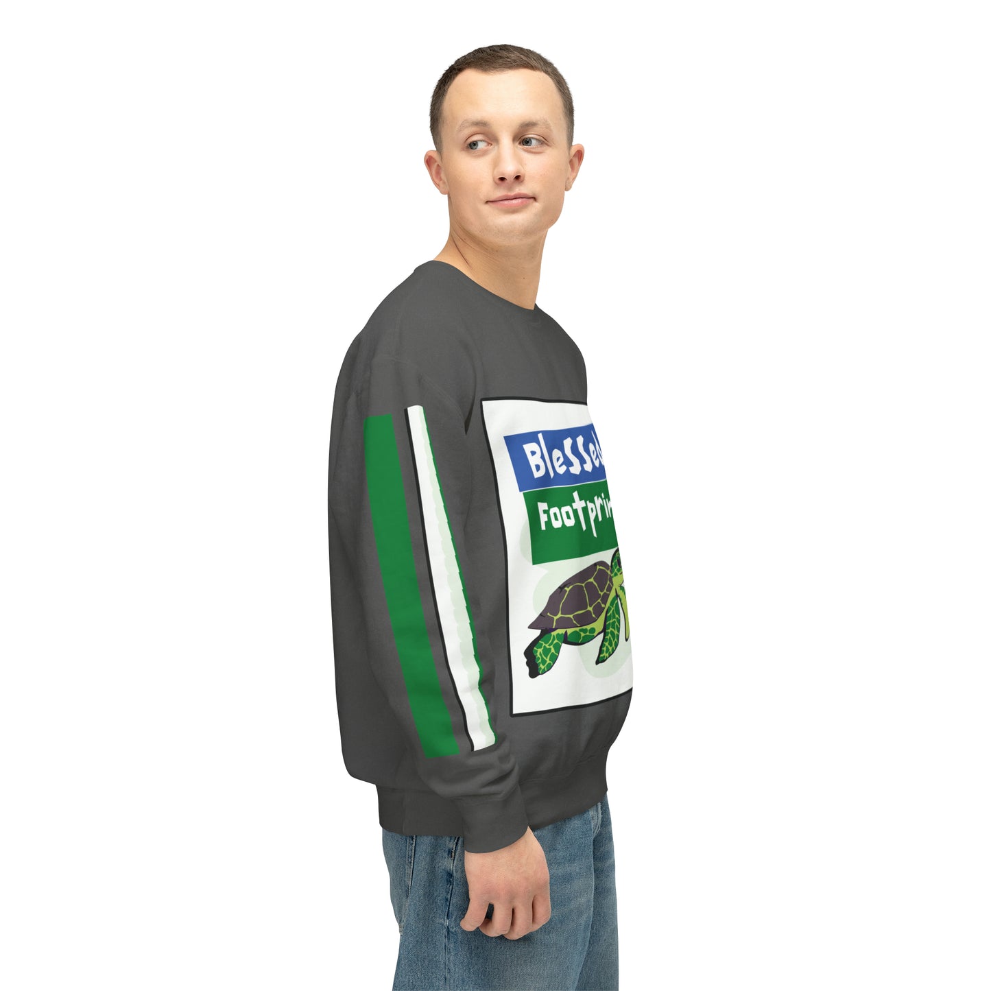 Unisex Lightweight Blessedfootprints Collection Sweatshirt Patience