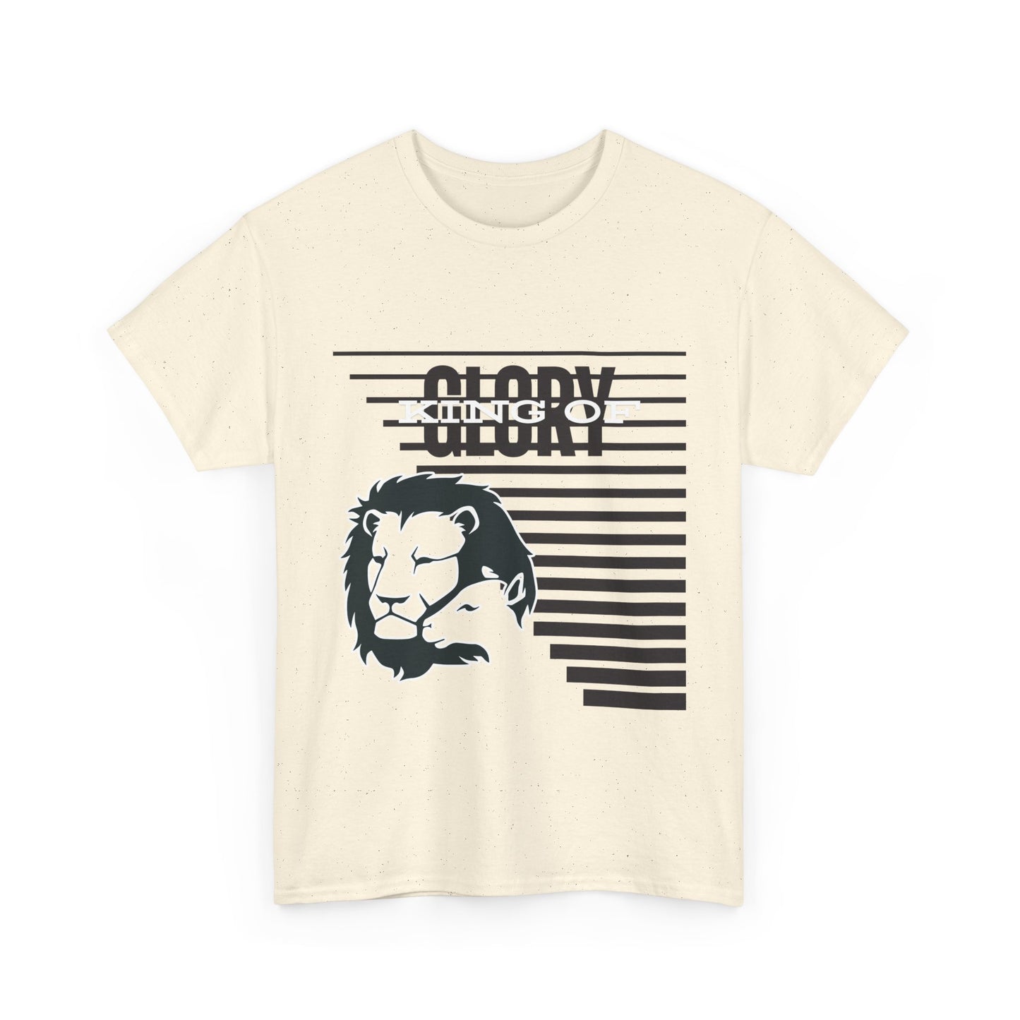 Lion & Lamb, Love & Life Unisex Heavy Cotton Tee