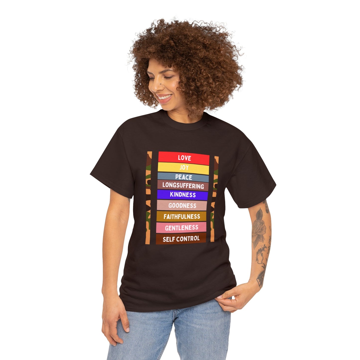 Fruits of The Holy Spirit Unisex Heavy Cotton Tee