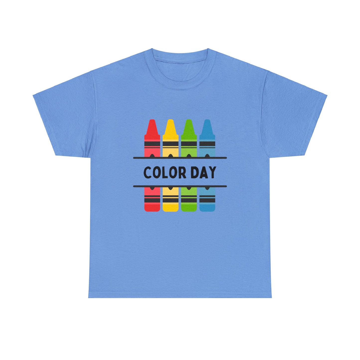 Color Day Unisex Heavy Cotton Tee Inspire Learning and Fun for Teachers and Children