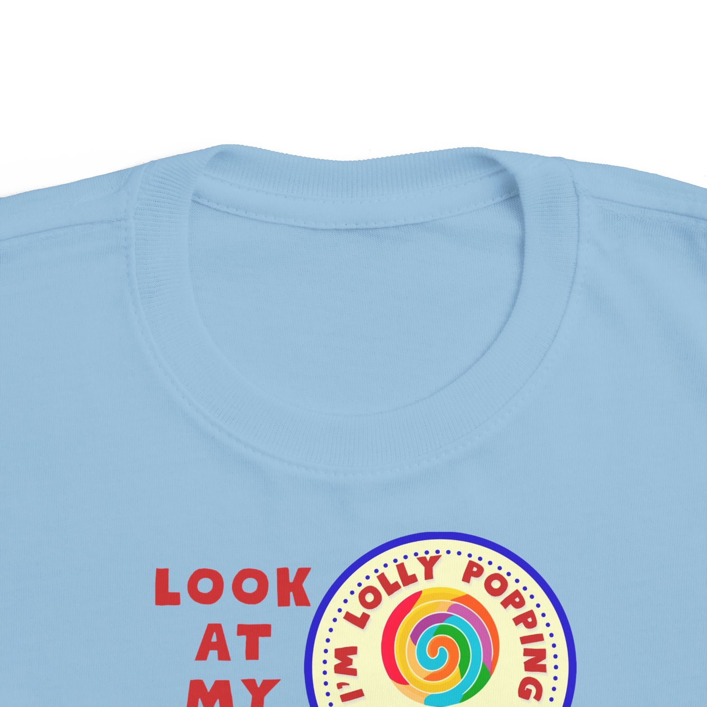 Look at My Sticker Toddler's Fine Jersey Tee