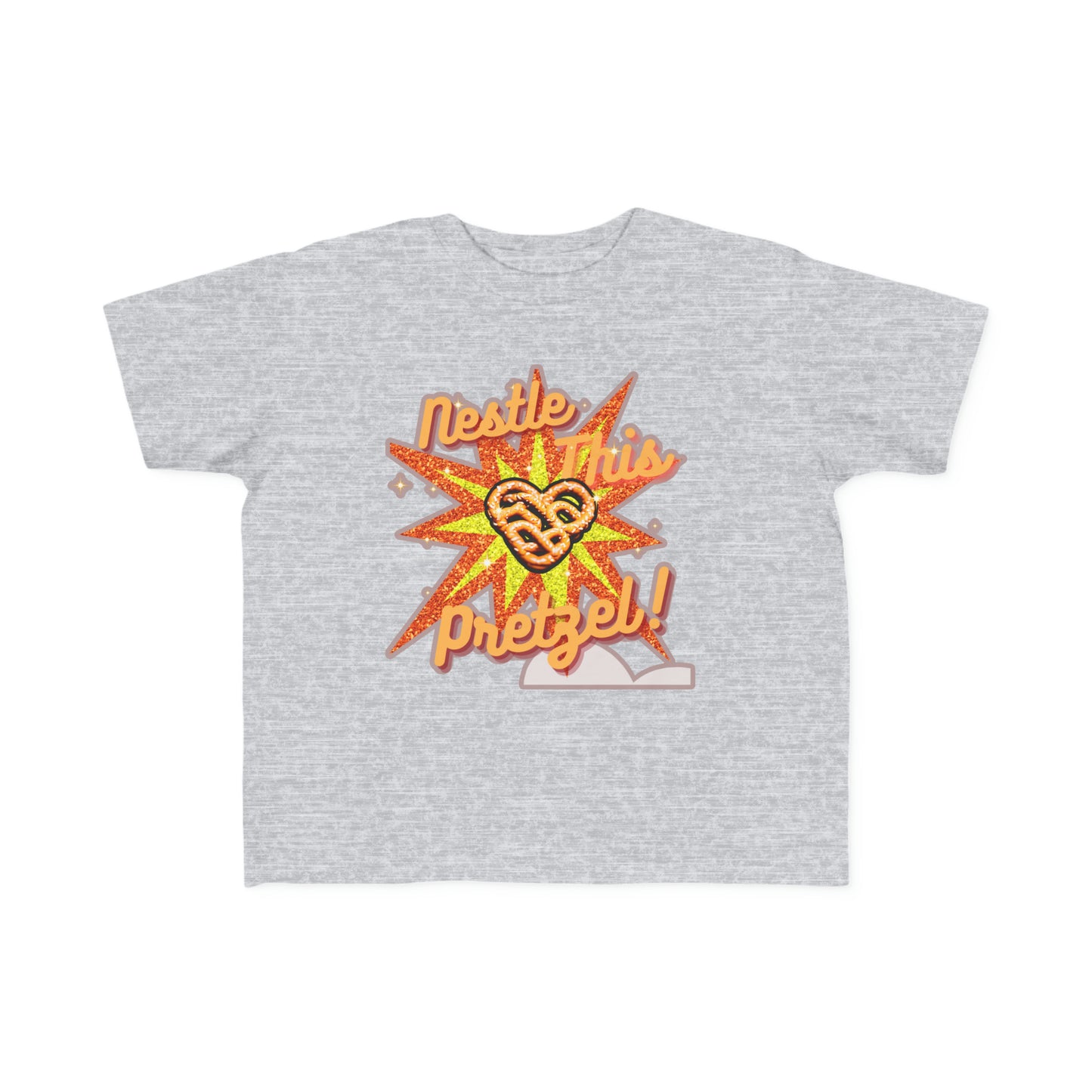 Toddler Salty Cravings Pretzel Tee Comfort Favorite Knot those Tiny Arms