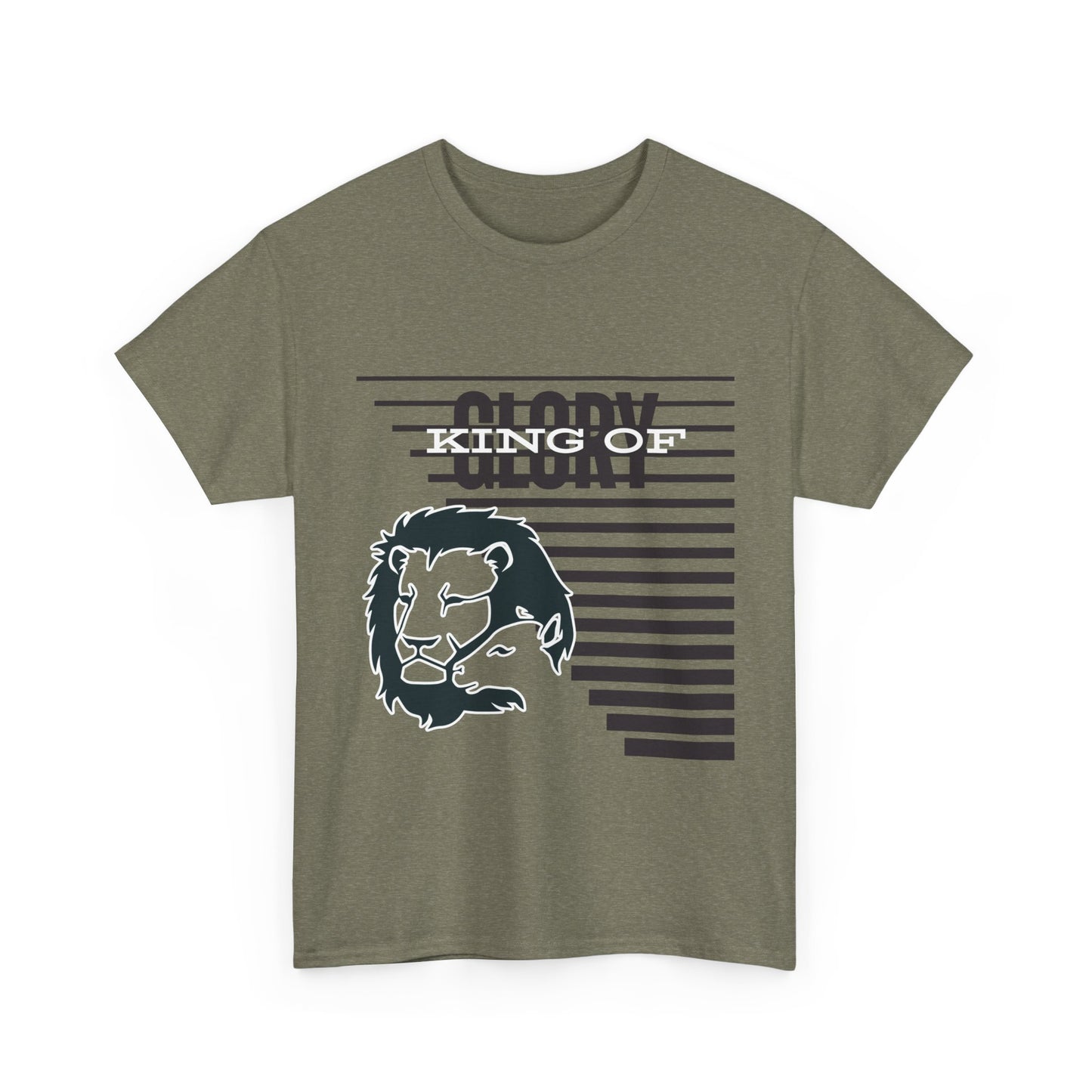 Lion & Lamb, Love & Life Unisex Heavy Cotton Tee