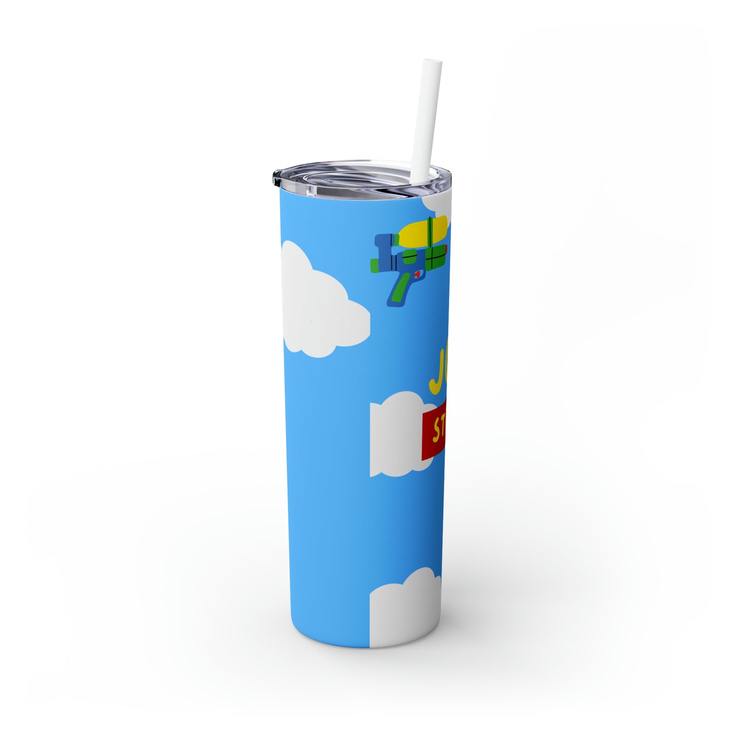 Joy Story Skinny Tumbler with Straw, 20oz