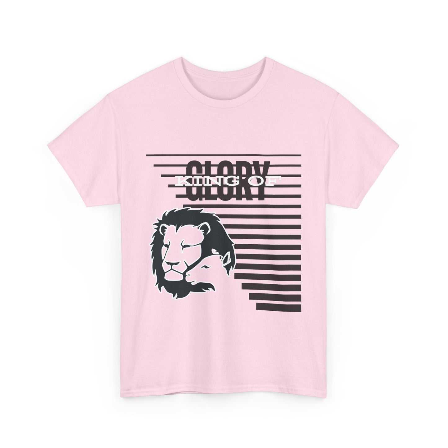 Lion & Lamb, Love & Life Unisex Heavy Cotton Tee