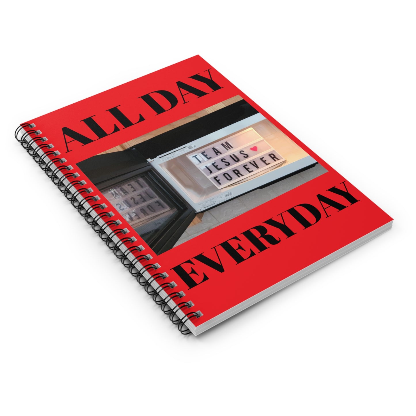 Team Jeus Spiral Notebook - Ruled Line