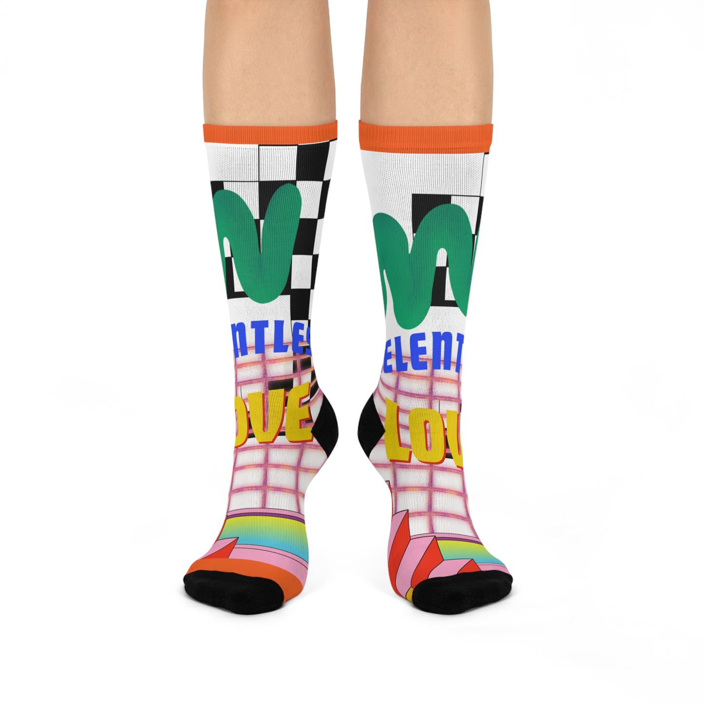 Relentless Love Cushioned Socks