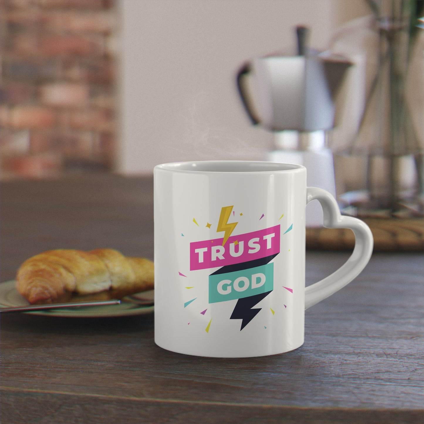 Heart-Shaped Mug