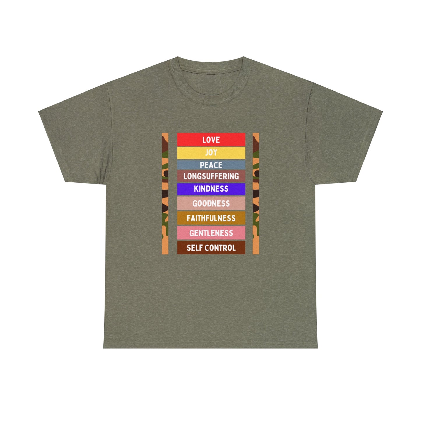 Fruits of The Holy Spirit Unisex Heavy Cotton Tee