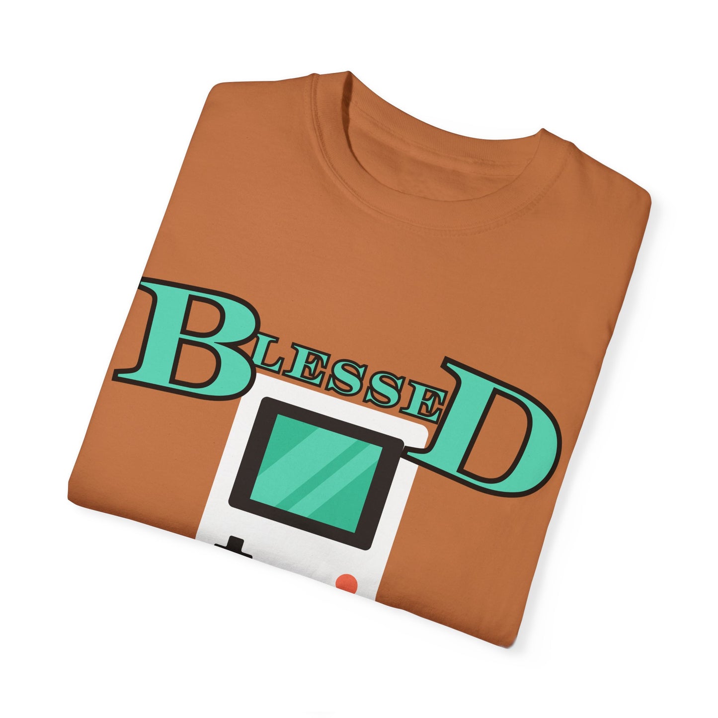 Blessed New Level Gameboy T-Shirt | Comfort Colors 1717 – Christian Graphic Tee