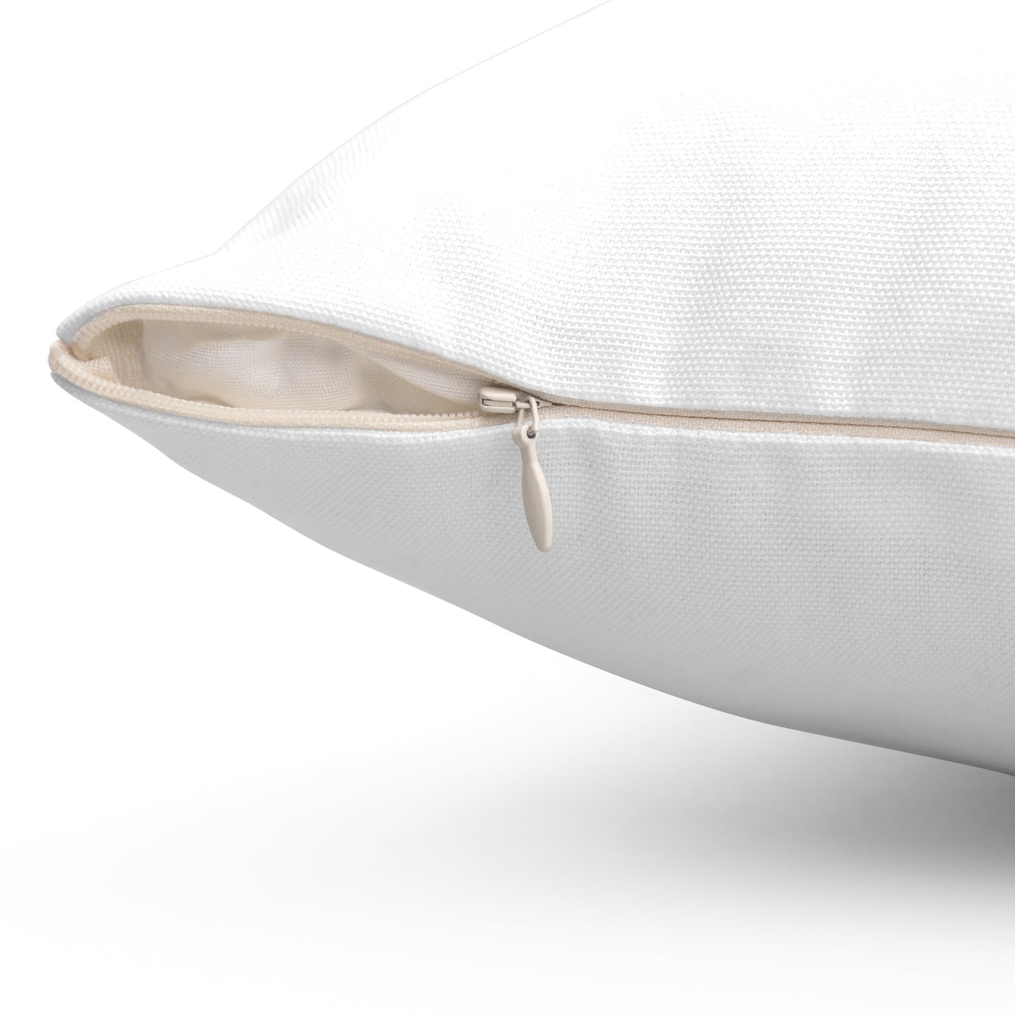 Wait on The Lord Spun Polyester Square Pillow