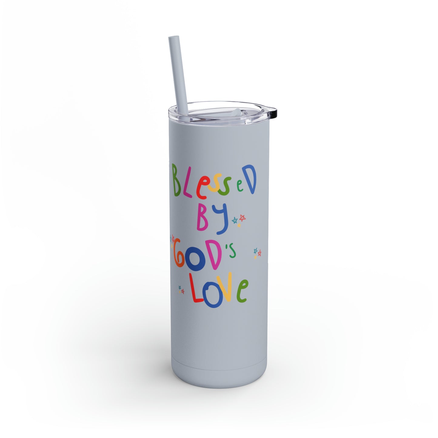 God's Love Maars Maker Skinny Matte Tumbler, 20oz