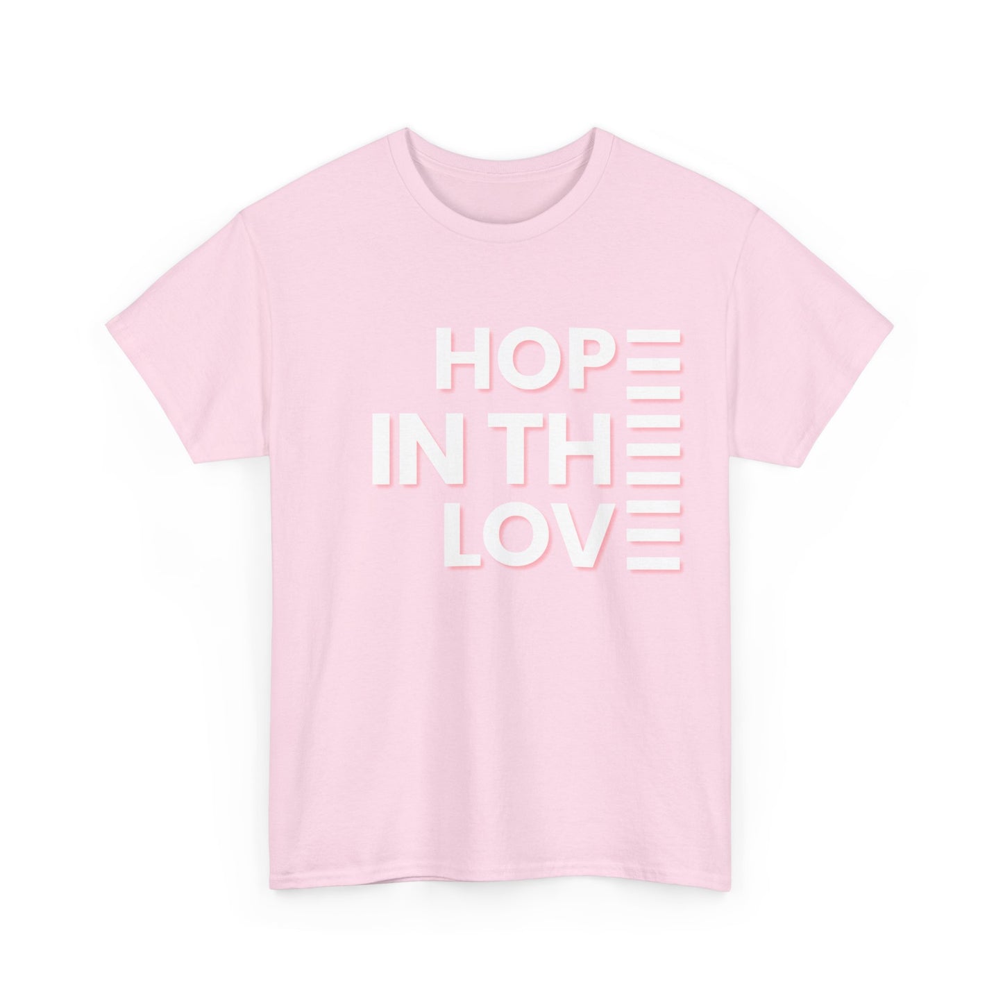 HOPE IN THE LOVE Unisex Heavy Cotton Tee - Christian Apparel
