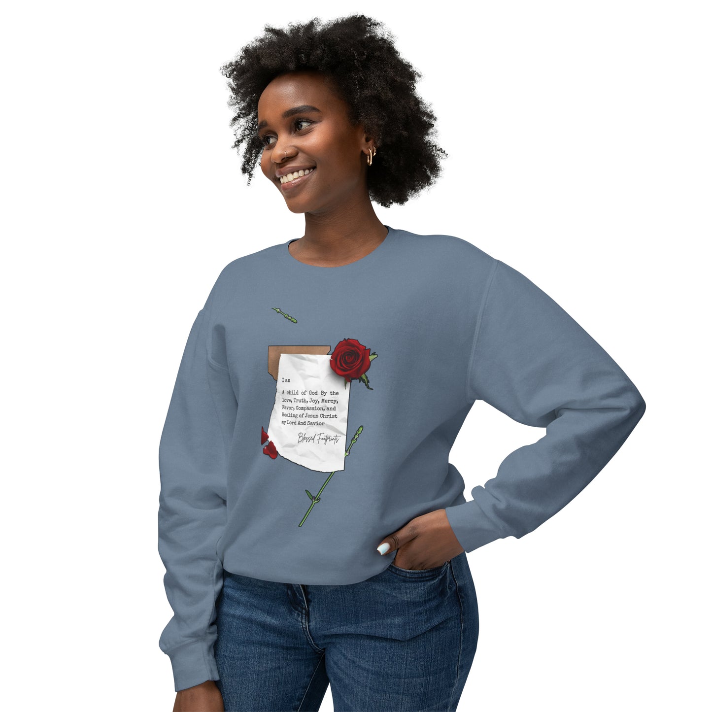 BlessedFootprints Unisex Sweater