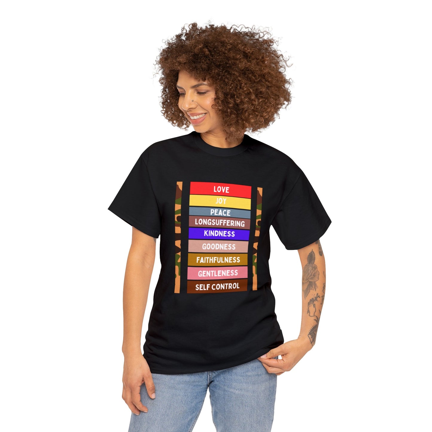 Fruits of The Holy Spirit Unisex Heavy Cotton Tee