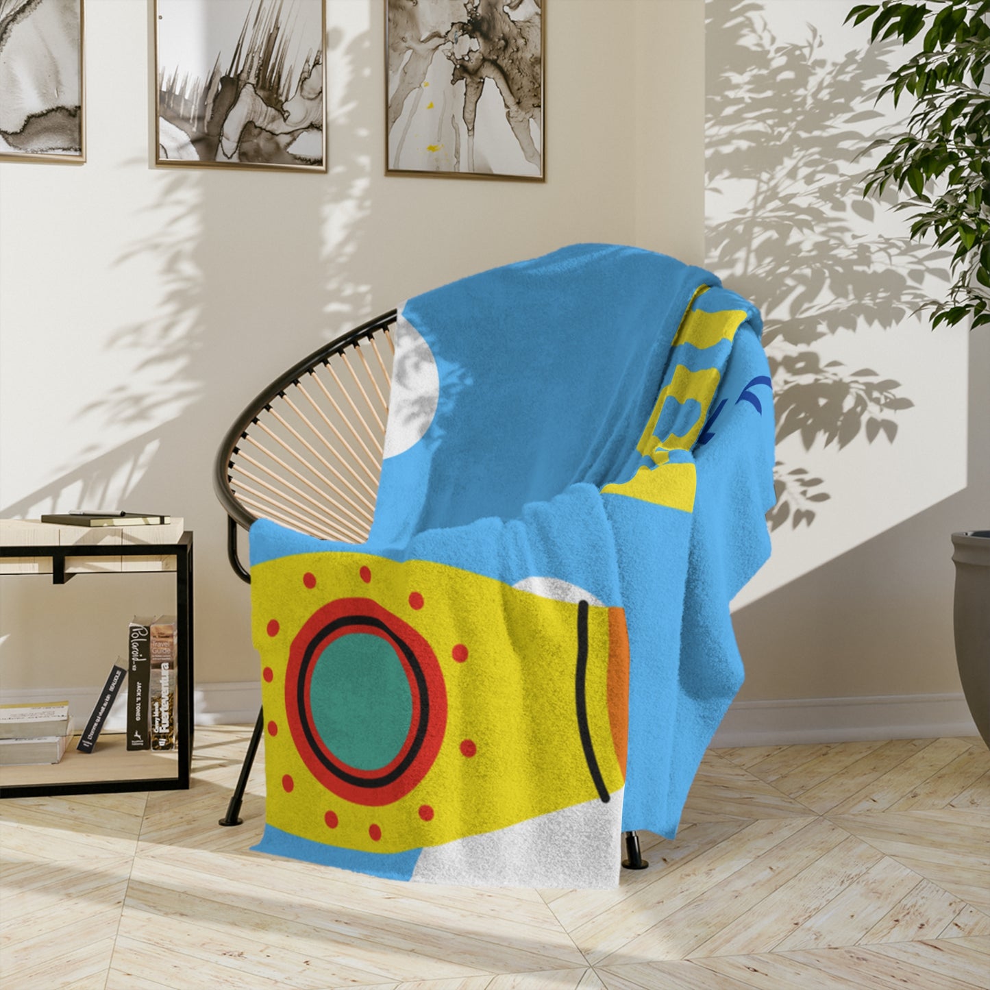Joy Story Velveteen Minky Blanket