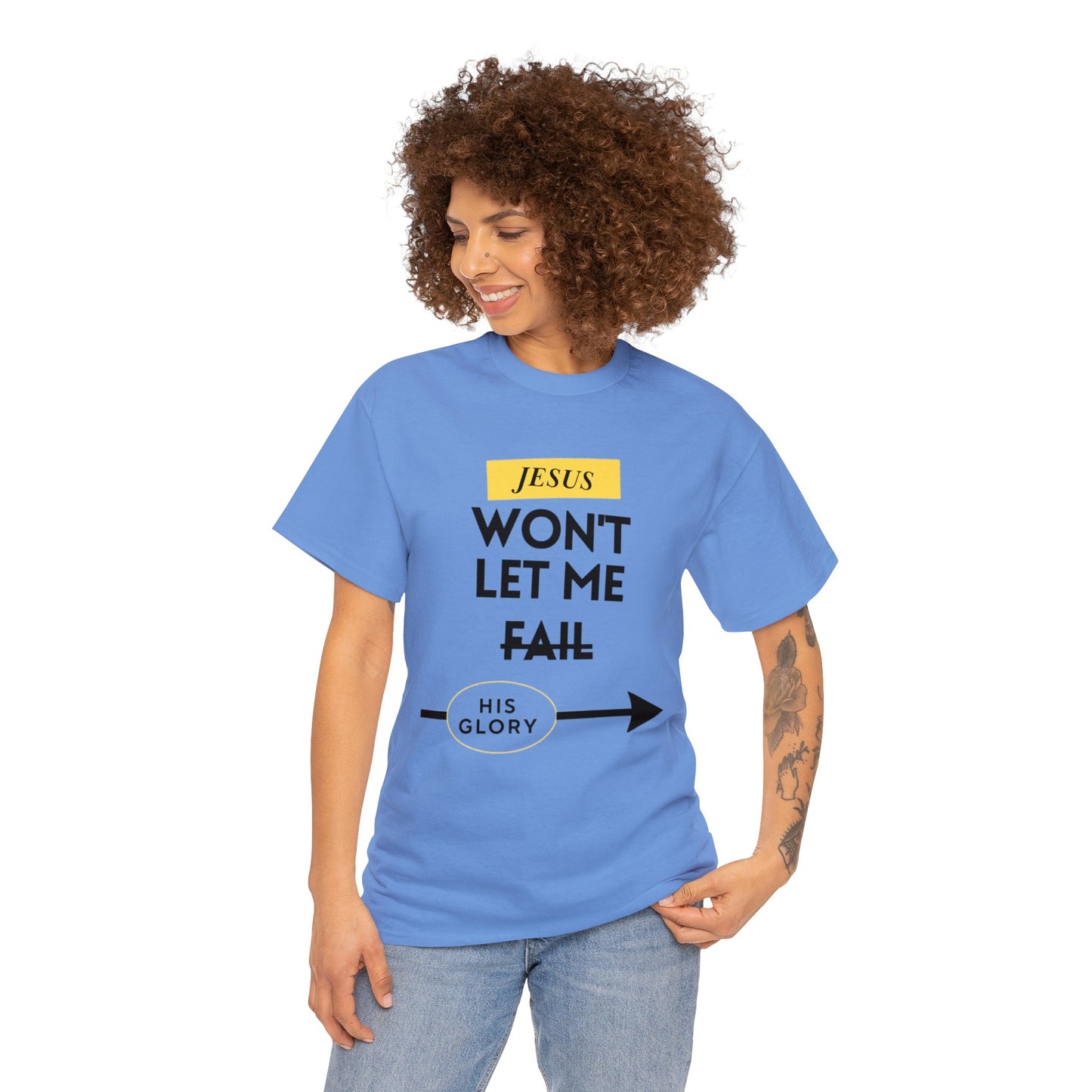 Jesus Won't Let Me Fail Short-Sleeve T-Shirt