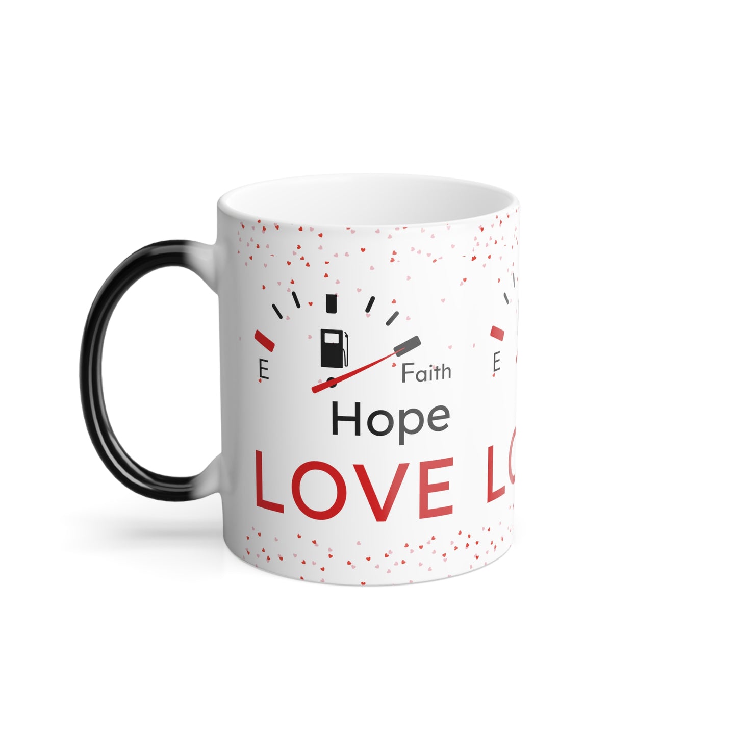 Faith Hope Love Fuel Color Morphing Mug, 11oz