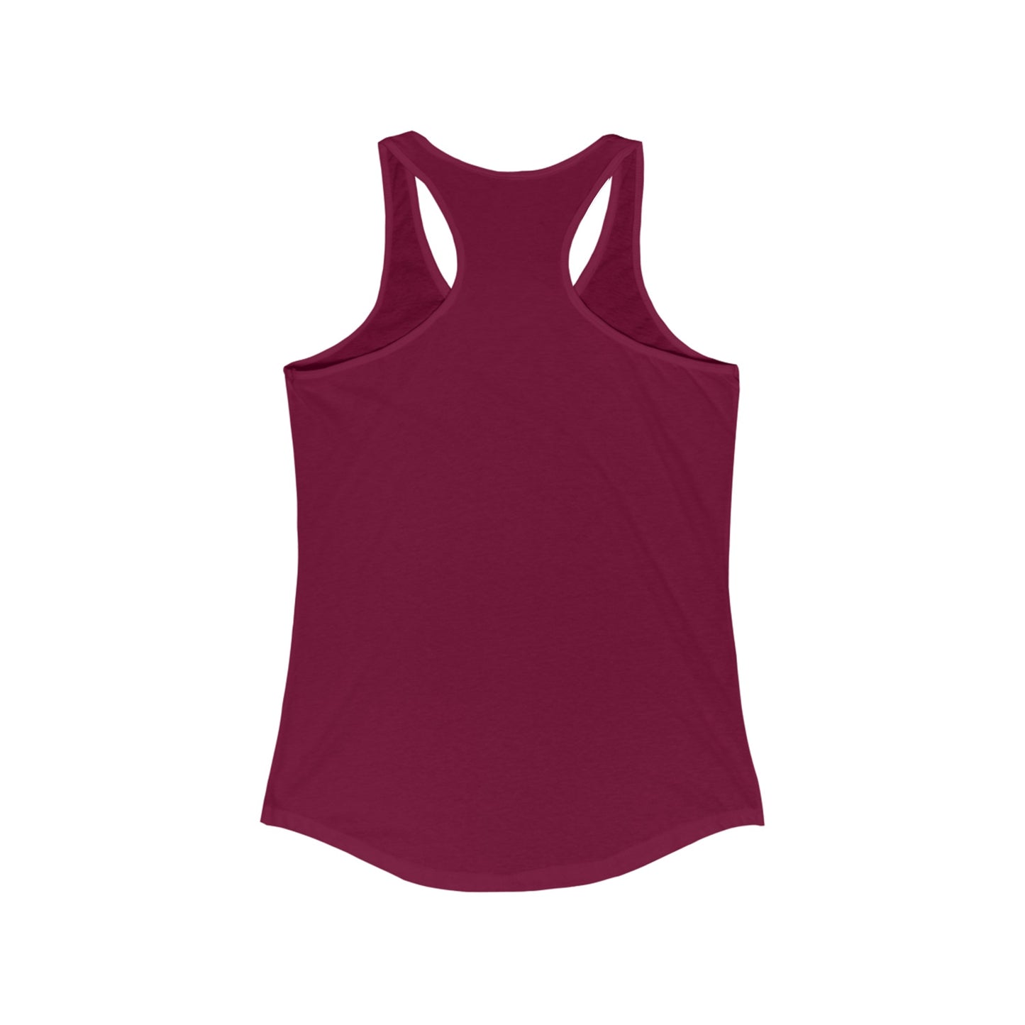 A King Jesus Flower Racerback Tank - Blessed Footprints Collection