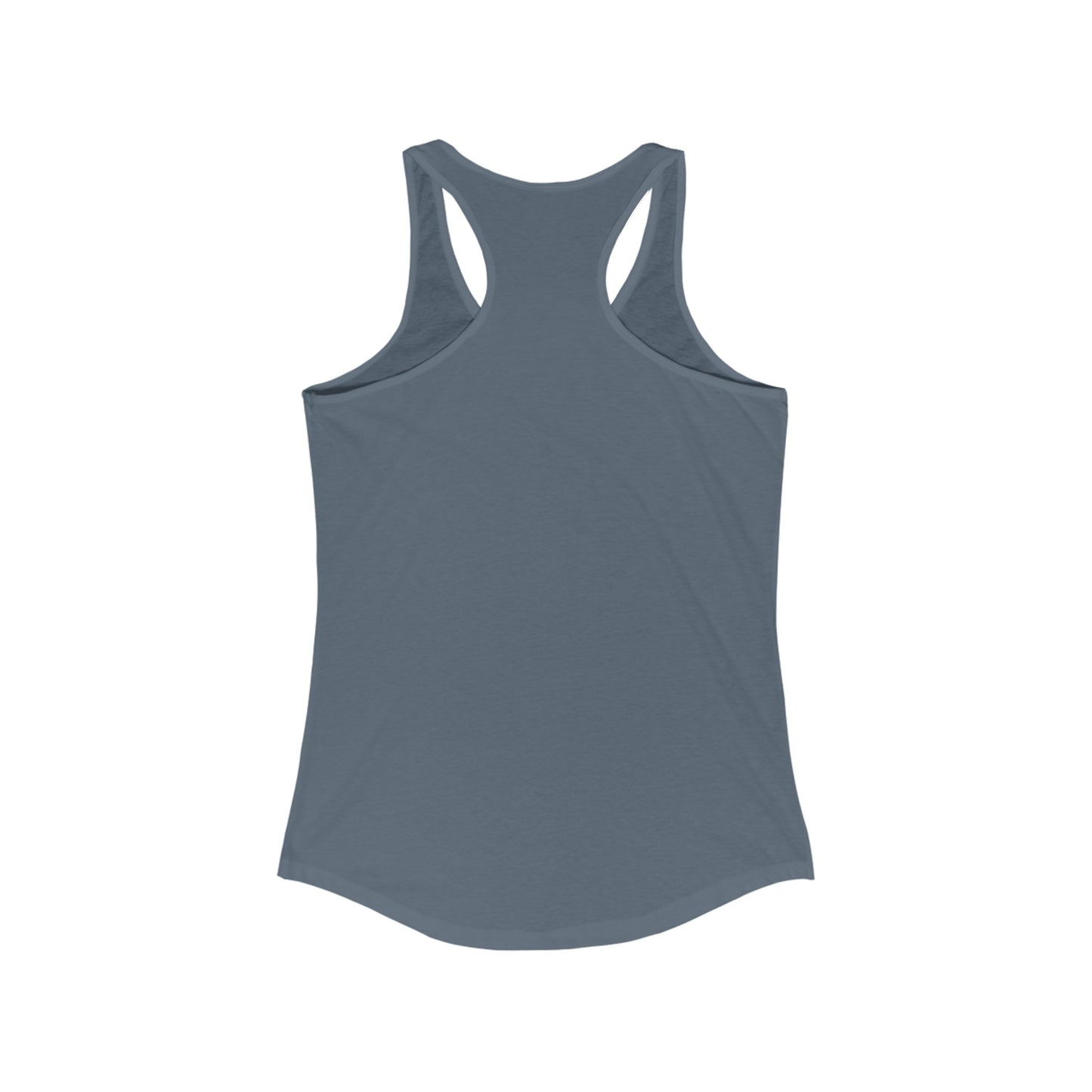 A King Jesus Flower Racerback Tank - Blessed Footprints Collection