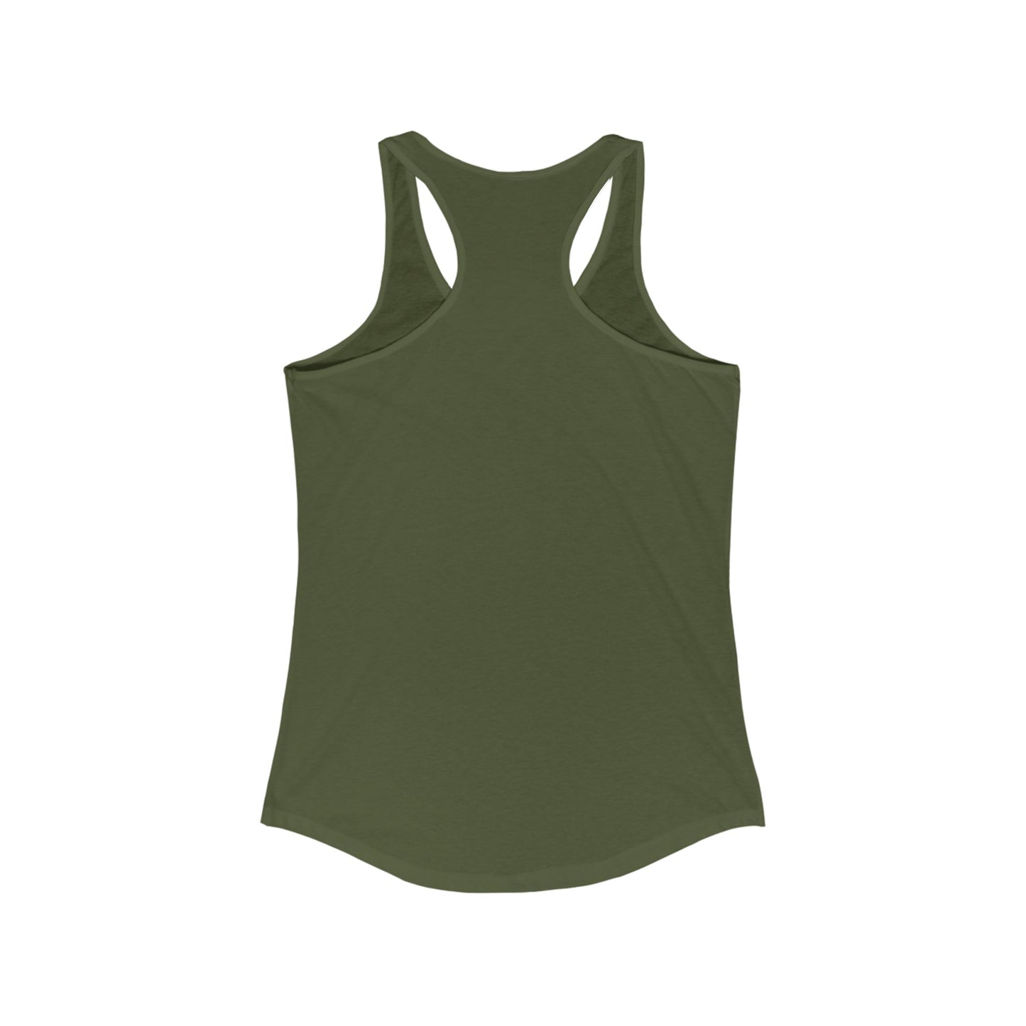 A King Jesus Flower Racerback Tank - Blessed Footprints Collection