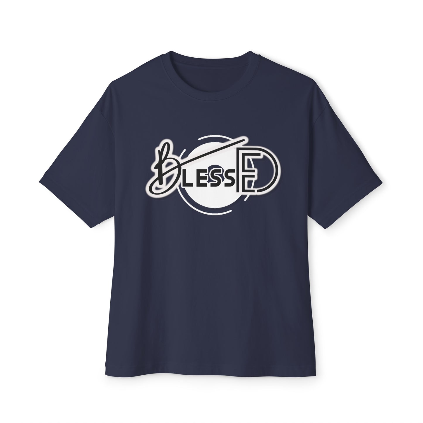 Unique Blessed Design Unisex Boxy Tee