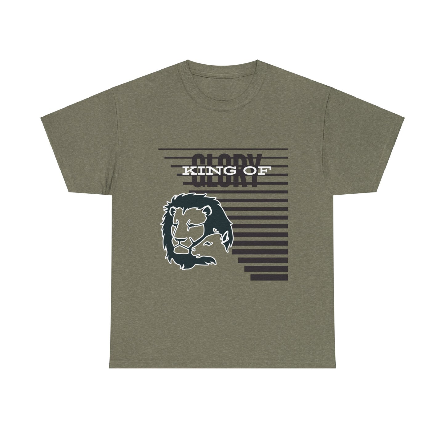 Lion & Lamb, Love & Life Unisex Heavy Cotton Tee