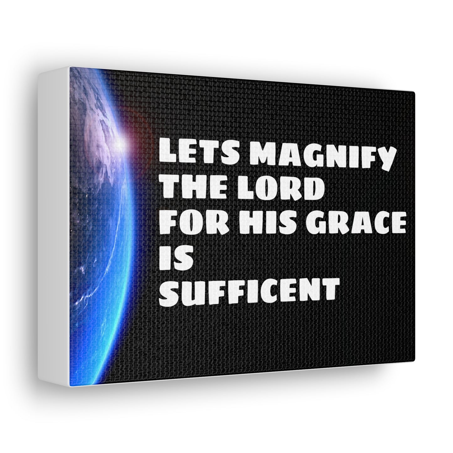 Let's Magnify God Canvas Gallery Wraps