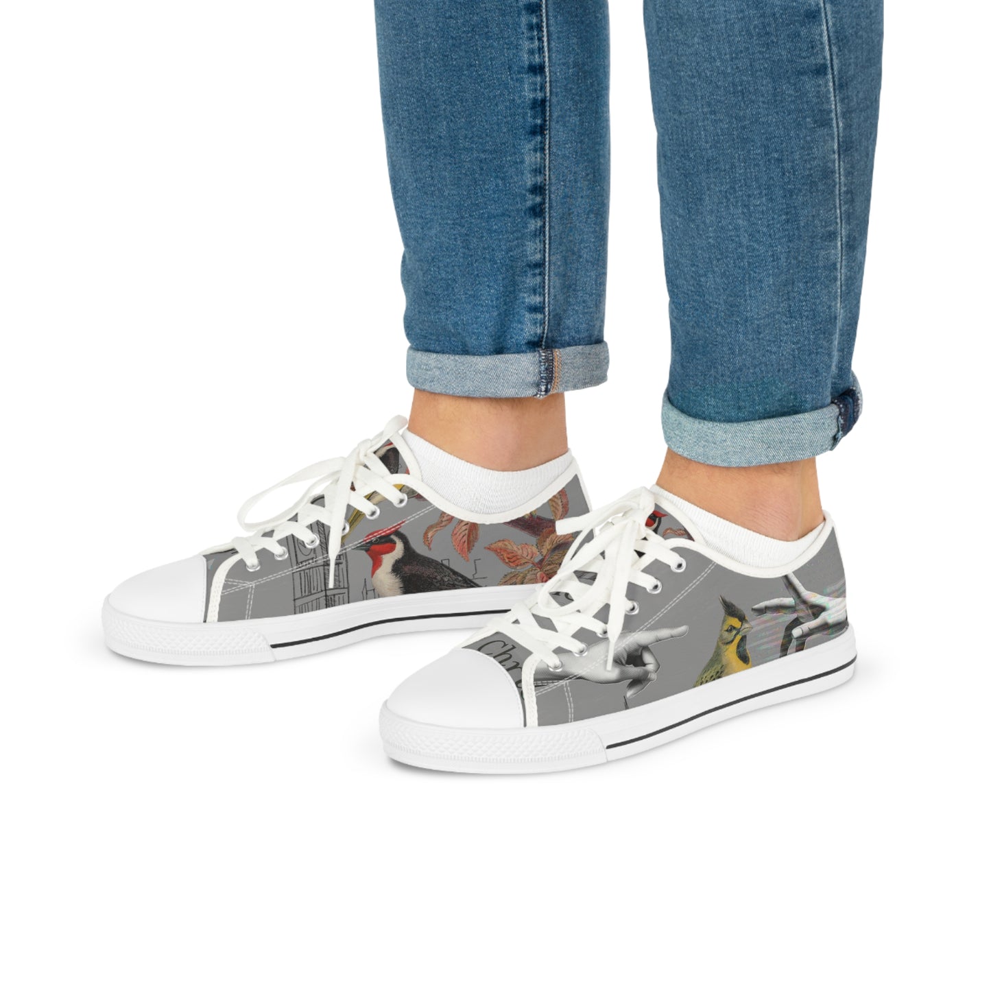 Grace Jesus Christ Men's Low Top Sneakers