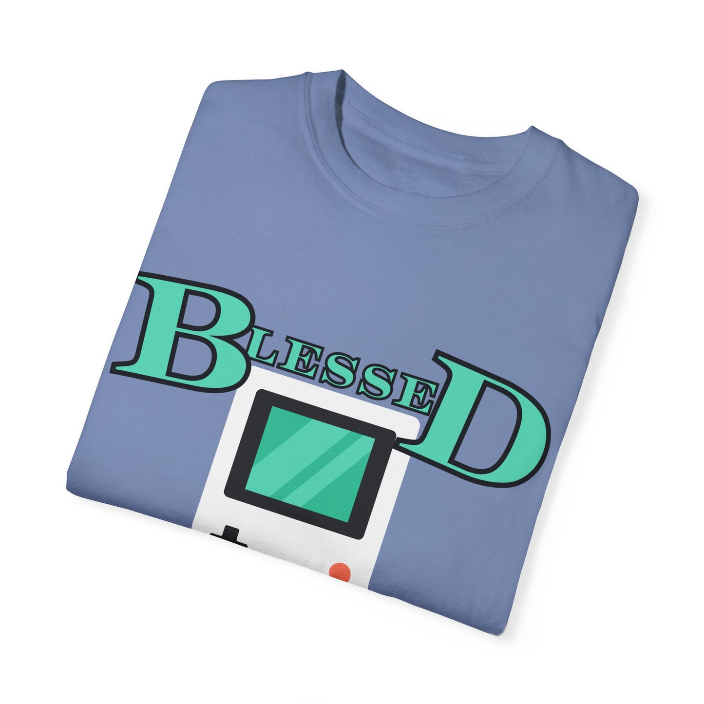 Blessed New Level Gameboy T-Shirt | Comfort Colors 1717 – Christian Graphic Tee