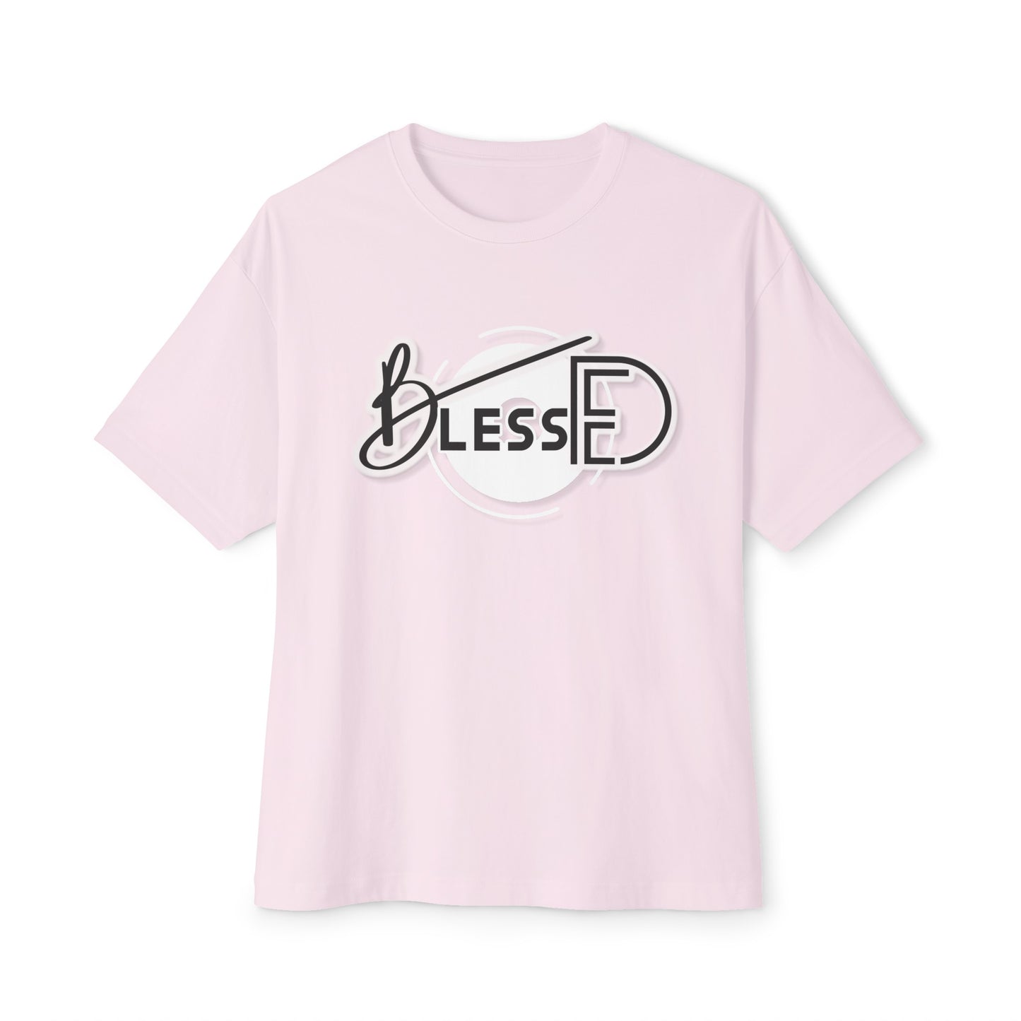 Unique Blessed Design Unisex Boxy Tee