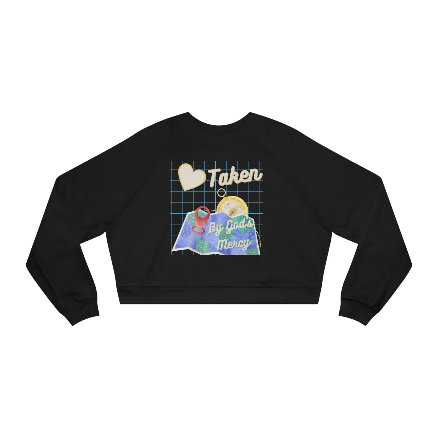 Taken Women's Cropped Fleece Pullover